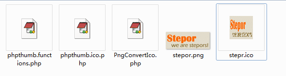 convert png to ico by php